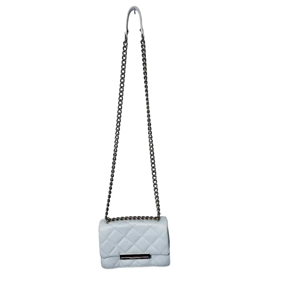 Kate Spade Emerson Place Lawren Quilted Leather Chain Adjustable Strap Crossbody